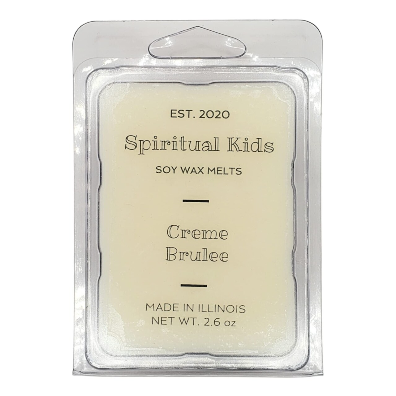 Creme Brulee Soy Wax Melts 2.6oz 6 cubes Hand Poured with Fragrant/Essential Oils! | Food Scented Wax Melts | Birthday Gift | Christmas Gift |
